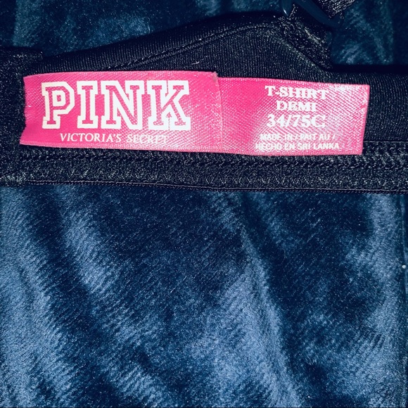 PINK | T-Shirt Demi | 34C | Black - Picture 3 of 3